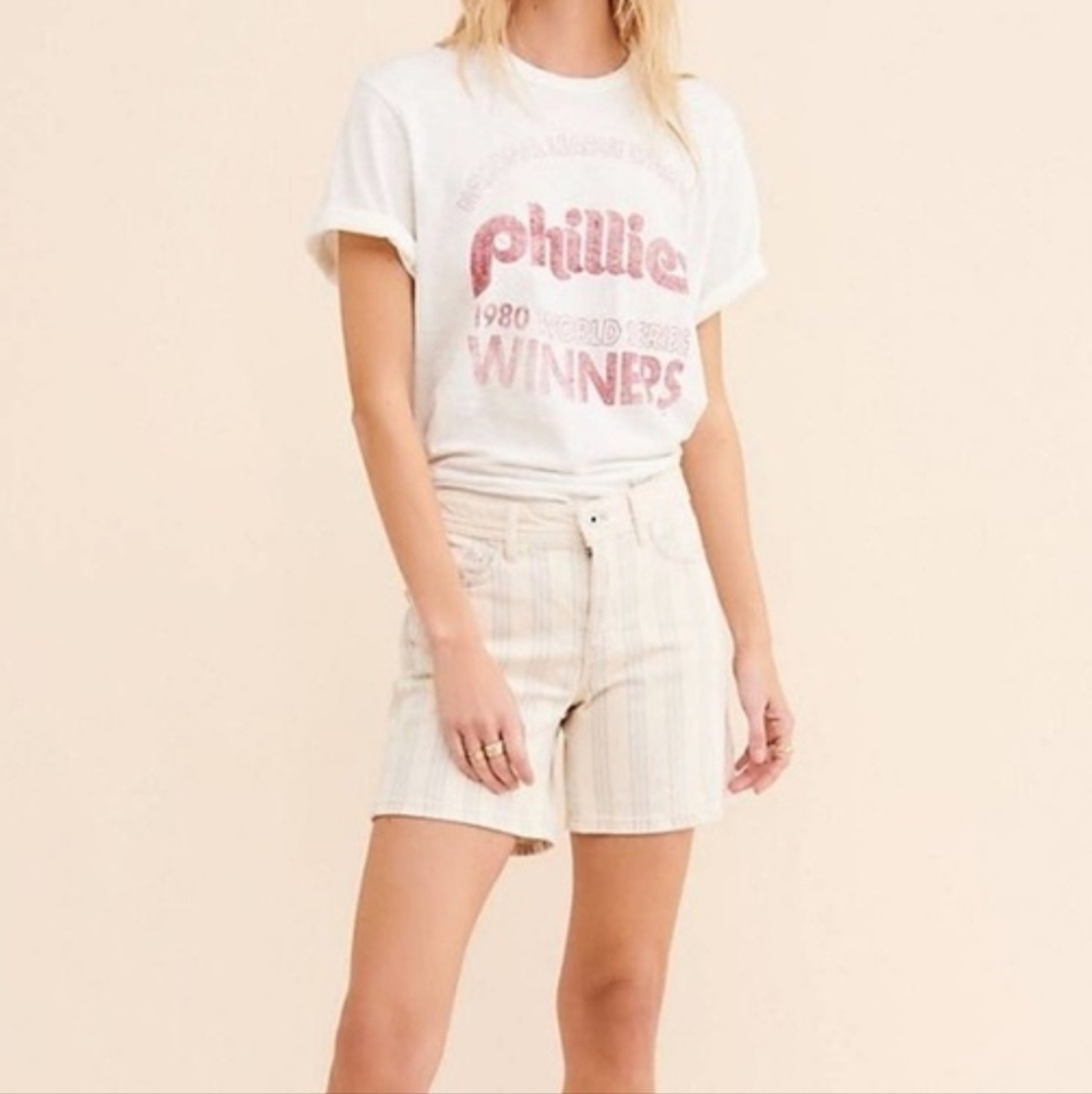 Pilcro By Anthropologie Slim Boyfriend Shorts